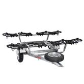 MPG462G2 Malone Auto Racks MicroSport Trailer Kayak Transport Package with 4 Malone FoldAway-J Kayak Carriers 3