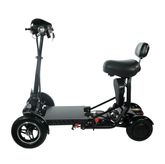 MS3000-MAX-BLK ComfyGo 156AH Foldable Mobility Scooter with Standard Seat - Black 5