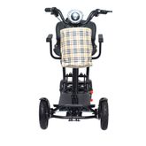 MS3000-MAX-PLUS-BLK ComfyGo 156AH Foldable Mobility Scooter with Large Seat - Black 6