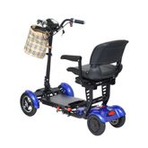 MS3000-MAX-PLUS-BLU ComfyGo 156AH Foldable Mobility Scooter with Large Seat - Blue 5