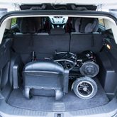 MS3000-PLUS-BLK ComfyGo 10AH Foldable Mobility Scooter with Large Seat - Black 2