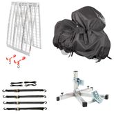 MTK3T With Cover - Black Widow Motorcycle Transport Kit
