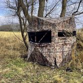 MUD-MGBTP Muddy Twin Peaks Hub Style Hunting Blind  58 x 58 1