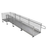 PATHWAYHD1648 16 L x 4 W EZ-ACCESS Modular Ramps with Picketed Handrails