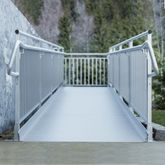 PATHWAYHD2848 28 L x 4 W EZ-ACCESS Modular Ramps with Picketed Handrails 3