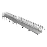 PATHWAYHD3248 32 L x 4 W EZ-ACCESS Modular Ramps with Picketed Handrails