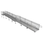 PATHWAYHD3448 34 L x 4 W EZ-ACCESS Modular Ramps with Picketed Handrails