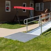 PATHWAYSLP55 5 L x 5 W Solid Surface EZ-ACCESS PATHWAY Solo Landing Pad 2