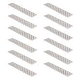 PP-1156-12 HD Ramps 30 x 6 Trailer Traction Tread with Circle Punch Plate Traction  12 Pack
