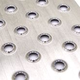 PP-1156-12 HD Ramps 30 x 6 Trailer Traction Tread with Circle Punch Plate Traction  12 Pack 6