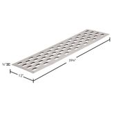 PP-1157 HD Ramps 3975 x 12 Trailer Tread with Oval Punch Plate Traction 3