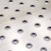 PP-1160-4 HD Ramps 3975 x 16 Trailer Traction Tread with Circle Punch Plate Traction  4 Pack 6