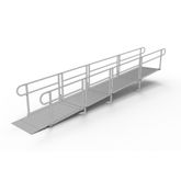 PS20S 20 L x 3 W EZ-ACCESS PATHWAY Straight Aluminum Wheelchair Ramp Kit