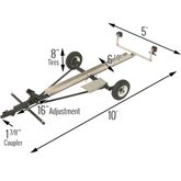 QCF-PAC-MC Port-A-Chopper Motorcycle Trailer - 1200 lb Capacity 4