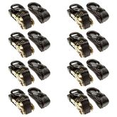 R7-STRAP-8 1 x 7 Ratchet Strap with S-Hooks - 8-Pack