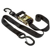 R7-STRAP-8 1 x 7 Ratchet Strap with S-Hooks - 8-Pack 1