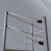 RAILP5HBK 5 W x 3 H EZ-ACCESS RAILWAY Handrail and Barrier kit 3