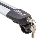 RB-TL-301-S Apex Small Aluminum Locking Roof Cross Bars with Clamp - Fits Side Rails Spaced 35-12- 37-12 W 3