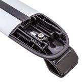 RB-TL-301-S Apex Small Aluminum Locking Roof Cross Bars with Clamp - Fits Side Rails Spaced 35-12- 37-12 W 4