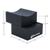 RR-WC-14-SC-2 Race Ramps 14 Two-Piece Supercar Wheel Cribs - 1500 lb Capacity 1