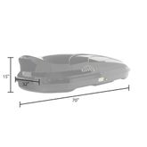 RSB-B-500L Elevate Outdoor Oval Rooftop Box 3