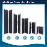 SCGPLUS-3 3 Silver Spring Portable Aluminum Wheelchair Ramp Single-Fold Grit-Coat - 600 lb Capacity 8