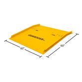 SDBPH-6060-16000 60 x 60 Guardian Steel Dock Boards - 16000 lb Capacity 3