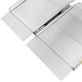 CL-SFP02 2 L x 30 W Silver Spring Aluminum Single-Fold Wheelchair Ramp - 700 lb Capacity SFP02__4