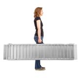 CL-SFP06 6 L x 30 W Silver Spring Aluminum Single-Fold Wheelchair Ramp - 700 lb Capacity SFP06__5