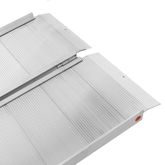 CL-SFP06 6 L x 30 W Silver Spring Aluminum Single-Fold Wheelchair Ramp - 700 lb Capacity SFP06__6