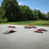 SK-78900-EZ Elevate Outdoor EZ-Link Skateboard Ramp Set 3