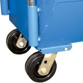 SLPT-33 Vestil 13 Cu Yd Low-Profile Portable Hopper 2