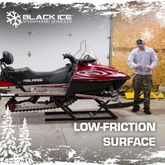 CL-SNO-1508 Black Ice Snowmobile Lift - 700 lb Capacity SNO-1508__AI2