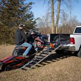 SNO-ATV-9454-EXT Ramp Extension - Black Ice Folding Snowmobile and ATV Ramp  7 10 L x 54 W 1