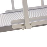 SSFHR-07 7 L Silver Spring Folding Aluminum Wheelchair Access Ramp with Handrails 6