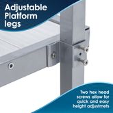 SSFPF-44 4 x 4 Silver Spring Wheelchair Platform for Ramp 3