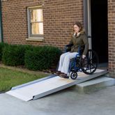 CL-SSG-09 9 L - Silver Spring Aluminum Wheelchair Access Ramp SSG-09__2