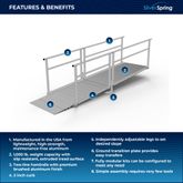 SSS11S Silver Spring Clearway 11 Straight Modular Ramp 1