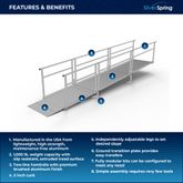 SSS17S Silver Spring Clearway 17 Straight Modular Ramp 1