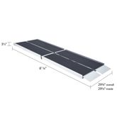 CL-SSTF-08 8 700 lb Capacity Multi-Fold Wheelchair Ramp - Silver Spring SSTF-08__2