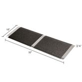 SSTP1032 10 x 32 Silver Spring Aluminum Solid Threshold Ramp 3