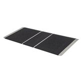 CL-SSTP1636 16 x 36 Silver Spring Aluminum Solid Threshold Ramp