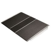 CL-SSTP2436 24 x 36 Silver Spring Aluminum Solid Threshold Ramp