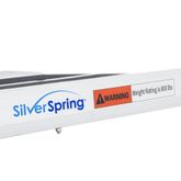 STR-330 3 L x 30 W Silver Spring Aluminum Solid Threshold Ramp 7