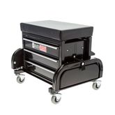 CL-TB-SEAT Black Widow Toolbox Creeper Seat with Drawers