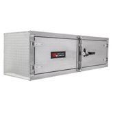TC-DP HD Ramps Lockable Diamond Plate Underbody Trailer Toolbox