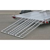 CL-TF-6050-1500A Aluminum Folding Motorcycle Trailer Ramp - 5 Long TF-6050-1500A__2