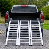 CL-TF-7754 Aluminum Extra-Wide Folding ATV Ramp - 65 Long TF-7754__3