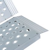 TFP-9354 7 9 L x 53-12 W Black Widow Aluminum Punch Plate Folding ATV Ramp 6