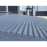 THRBE-250-SG 25 L x 43 W x 25 H - Storm Grey - EZ-ACCESS TRANSITIONS Rubber Portable Threshold Ramp 2